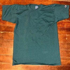 Vintage Large Champion Single Stitch Turquoise Shirt